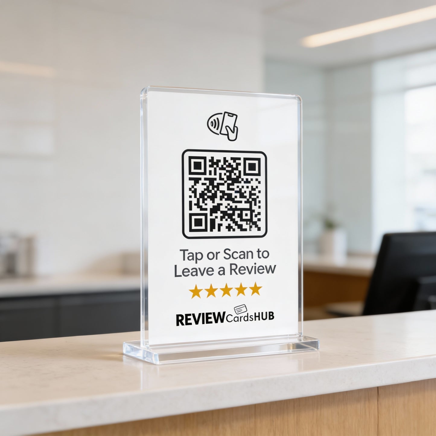 Review Stand (Counter / Reception)