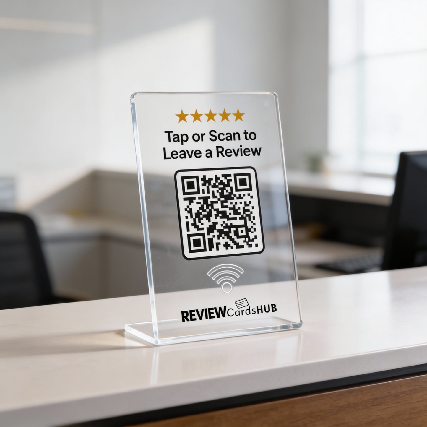 Review Stand (Counter / Reception)