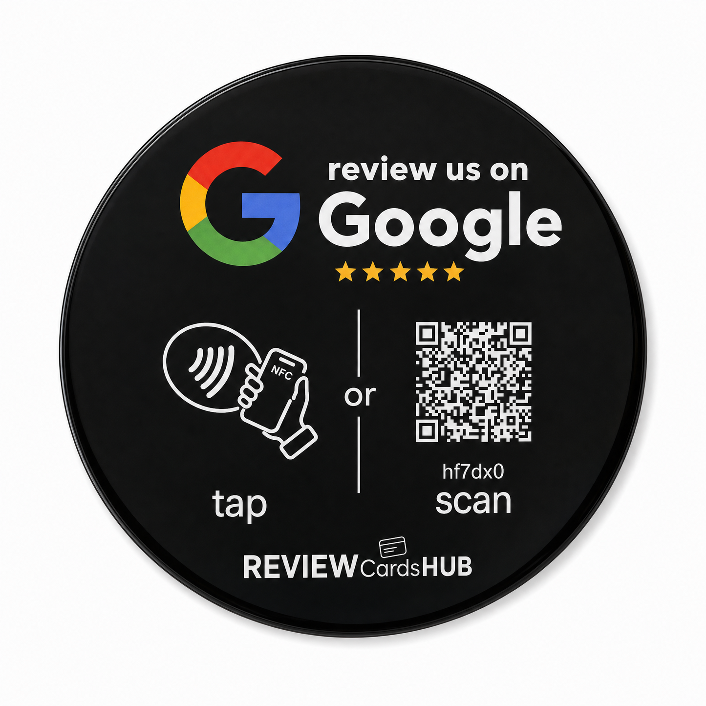Google Review NFC and QR Tags